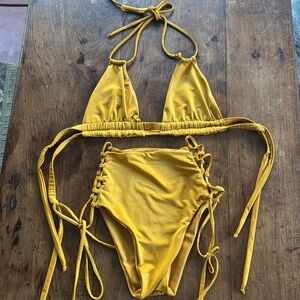 Yasmine Layani Costa Rica bikini - Mustard color - medium